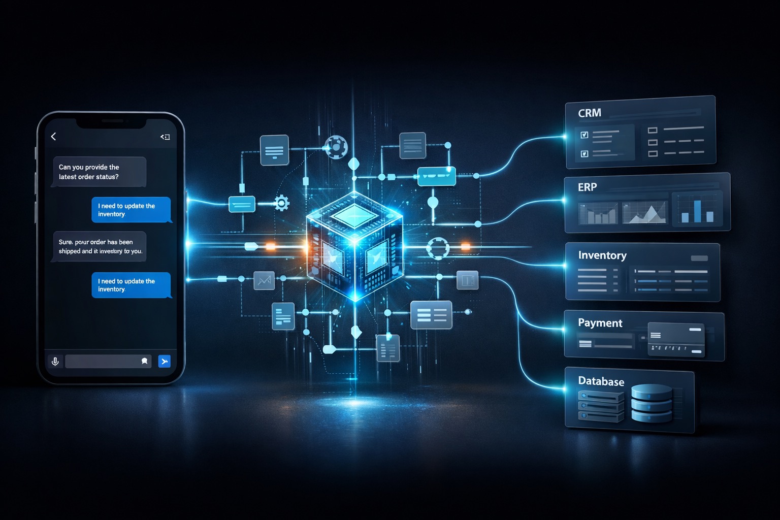 Imagen de insight: Automatización conversacional conectada al negocio